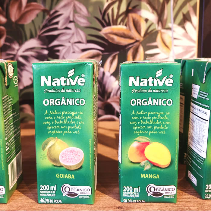Suco orgânico Native 200mL